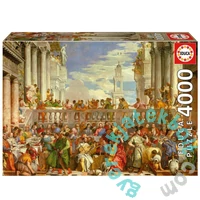 Educa 4000 db-os puzzle - The wedding at Cana - Paolo Veronese (19949)
