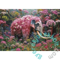 Educa 500 db-os XXL puzzle - Elefánt virágok között (20228)