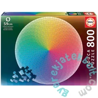 Educa 800 db-os kör alakú puzzle - Szivárvány (19033)