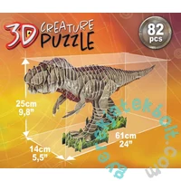 Educa 82 db-os 3D Creature puzzle - Tyrannosaurus Rex (19182)