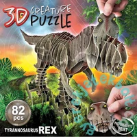 Educa 82 db-os 3D Creature puzzle - Tyrannosaurus Rex (19182)