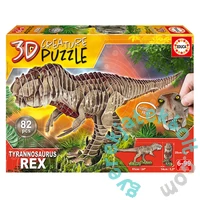 Educa 82 db-os 3D Creature puzzle - Tyrannosaurus Rex (19182)