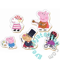 Educa 5 az 1-ben Baby sziluett puzzle (3,4,5 db-os) - Peppa malac (18589)