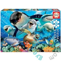 Educa 100 db-os puzzle - Víz alatti szelfi (18062)