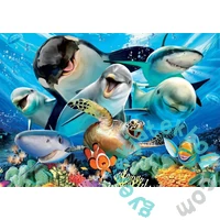 Educa 100 db-os puzzle - Víz alatti szelfi (18062)
