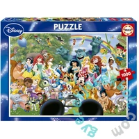 Educa 1000 db-os puzzle - Disney csodálatos világa (16297)