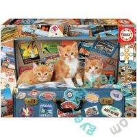 Educa 200 db-os puzzle - Utazó cicák (18065)