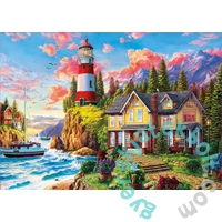 Educa 3000 db-os puzzle - Világítótorony az óceán mellett (18507)