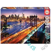 Educa 3000 db-os puzzle - Naplemente Manhattanben (18508)