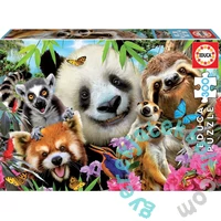 Educa 300 db-os puzzle - Selfies - Vidám állatok (18610)