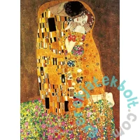 Educa 2x1000 db-os puzzle - A csók + A szűz, Klimt (18488)