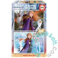 Educa 2 x 50 db-os fa puzzle - Jégvarázs 2 (18086)