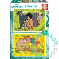 Educa 2 x 48 db-os puzzle - A dzsungek könyve (18641)