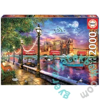 Educa 2000 db-os puzzle - Naplemente Londonban (19046)