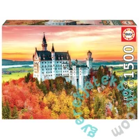 Educa 1500 db-os puzzle - Neuschwanstein ősszel (19042)