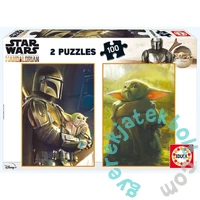 Educa 2 x 100 db-os puzzle - Star Wars The Mandalorian - Baby Yoda  (18872)