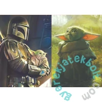 Educa 2 x 100 db-os puzzle - Star Wars The Mandalorian - Baby Yoda  (18872)