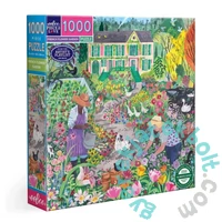 EeBoo 1000 db-os puzzle - French Flower Garden (PZT662)