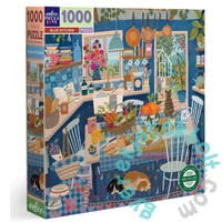 EeBoo 1000 db-os puzzle - Blue Kitchen (PZTBUK)