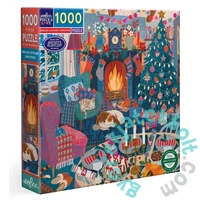 EeBoo 1000 db-os  puzzle - English Cottage Christmas (PZTECC)