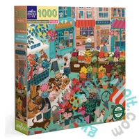 EeBoo 1000 db-os  puzzle - English Green Market (PZTEGM)