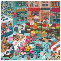 EeBoo 1000 db-os  puzzle - English Green Market (PZTEGM)