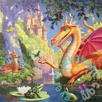 EeBoo 1000 db-os puzzle -Kind Dragon (PZTKND)