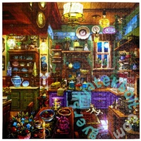 EeBoo 1000 db-os  puzzle - Midnight Kitchen (PZT706)