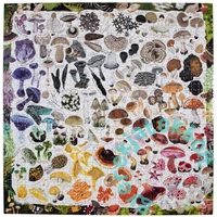 EeBoo 1000 db-os puzzle - Mushroom Rainbow (PZTMRW)