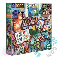 EeBoo 1000 db-os  puzzle - Naturalist's Cat (PZT713)