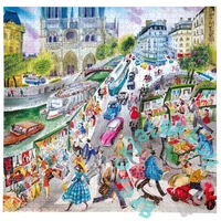 EeBoo 1000 db-os puzzle -Paris Bookseller (PZTPBS)