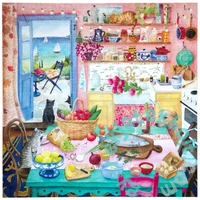 EeBoo 1000 db-os puzzle - Pink Kitchen (PZTPNK)