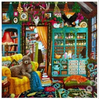 EeBoo 1000 db-os  puzzle - Sorcerer's Den (PZT471)