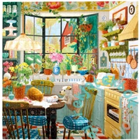 EeBoo 1000 db-os puzzle - Springtime Kitchen (PZT116)