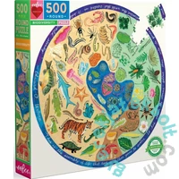 EeBoo 500 db-os Kör puzzle - Biodiversity (PZFBOD)