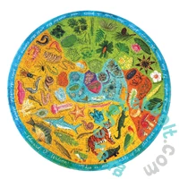 EeBoo 500 db-os Kör puzzle - Biodiversity (PZFBOD)