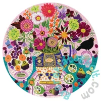 EeBoo 500 db-os Kör puzzle - Fruits and Flowers Still Life (PZFFUF)