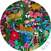 EeBoo 500 db-os Kör puzzle - Jaguars and Butterflies (PZFJGB)
