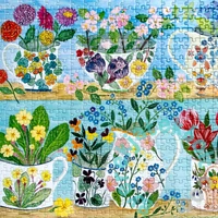 EeBoo 1000 db-os puzzle - Floral Cupboard (PTZ719)