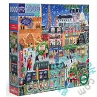 EeBoo 1000 db-os puzzle - Paris Christmas (PTZ781)