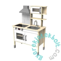 Eichhorn elektronikus Fa játékkonyha (2494)