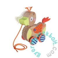 Eichhorn Baby - Fa készségfejlesztő húzható kacsa 