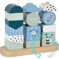 Eichhorn Baby - Fa készségfejlesztő kocka játék - állatok 