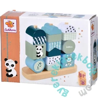 Eichhorn Baby - Fa készségfejlesztő kocka játék - állatok 