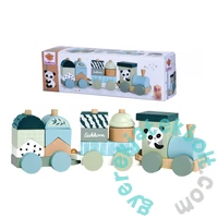 Eichhorn Pandás fa vonat építőkockákkal (3804)