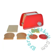 Fa kenyérpirító játékszett