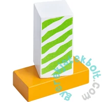 Eichhorn színes fa építőkocka szett 50 db-os (2226)