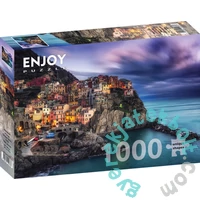 Enjoy 1000 db-os puzzle - Manarola at Dusk, Cinque Terre, Italy (1077)