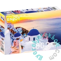 Enjoy 1000 db-os puzzle - Sunrise over Santorini, Greece (1230)