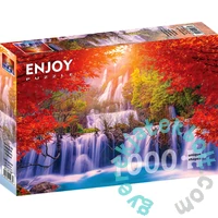 Enjoy 1000 db-os puzzle - Thee Lor Su Waterfall in Autumn, Thailand (1287)